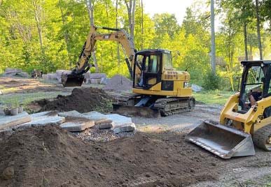 excavation excavating landscaping services
