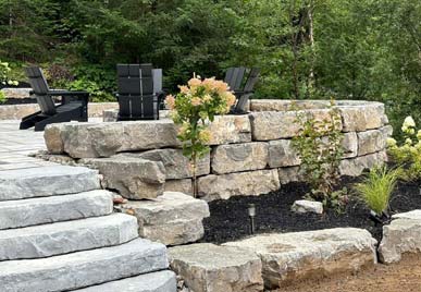 landscaping design installation excavating